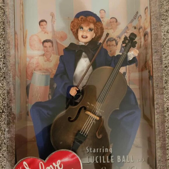 I Love Lucy The Audition Mattel Barbie Doll - Picture 1 of 2